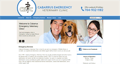 Desktop Screenshot of cabarrusevc.com