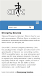 Mobile Screenshot of cabarrusevc.com